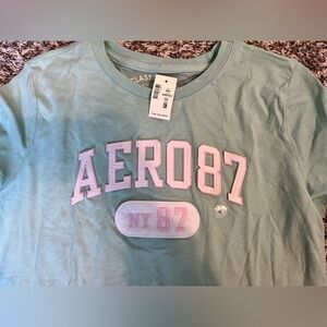 Aeropostale Mint Green Short Sleeve Tee